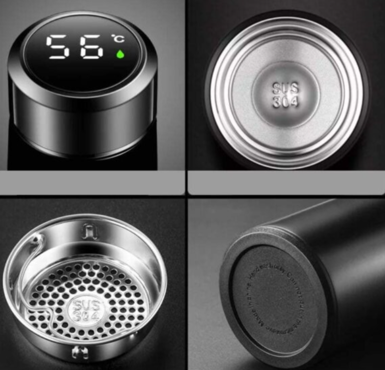 Touch Display Water Bottle Flasks